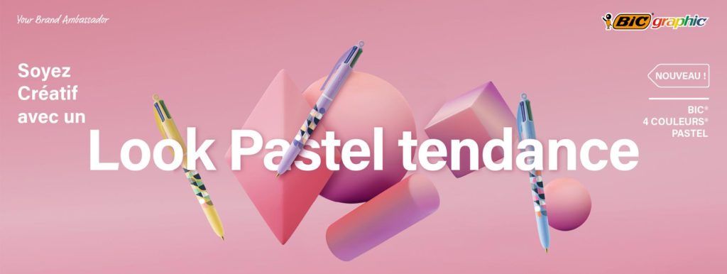 tous les stylos 4 couleurs BIC sont sur cadeauweb